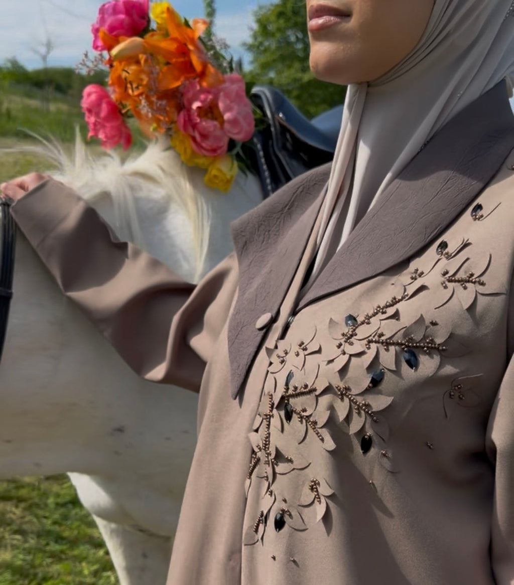 Abaya Nayla Taupe