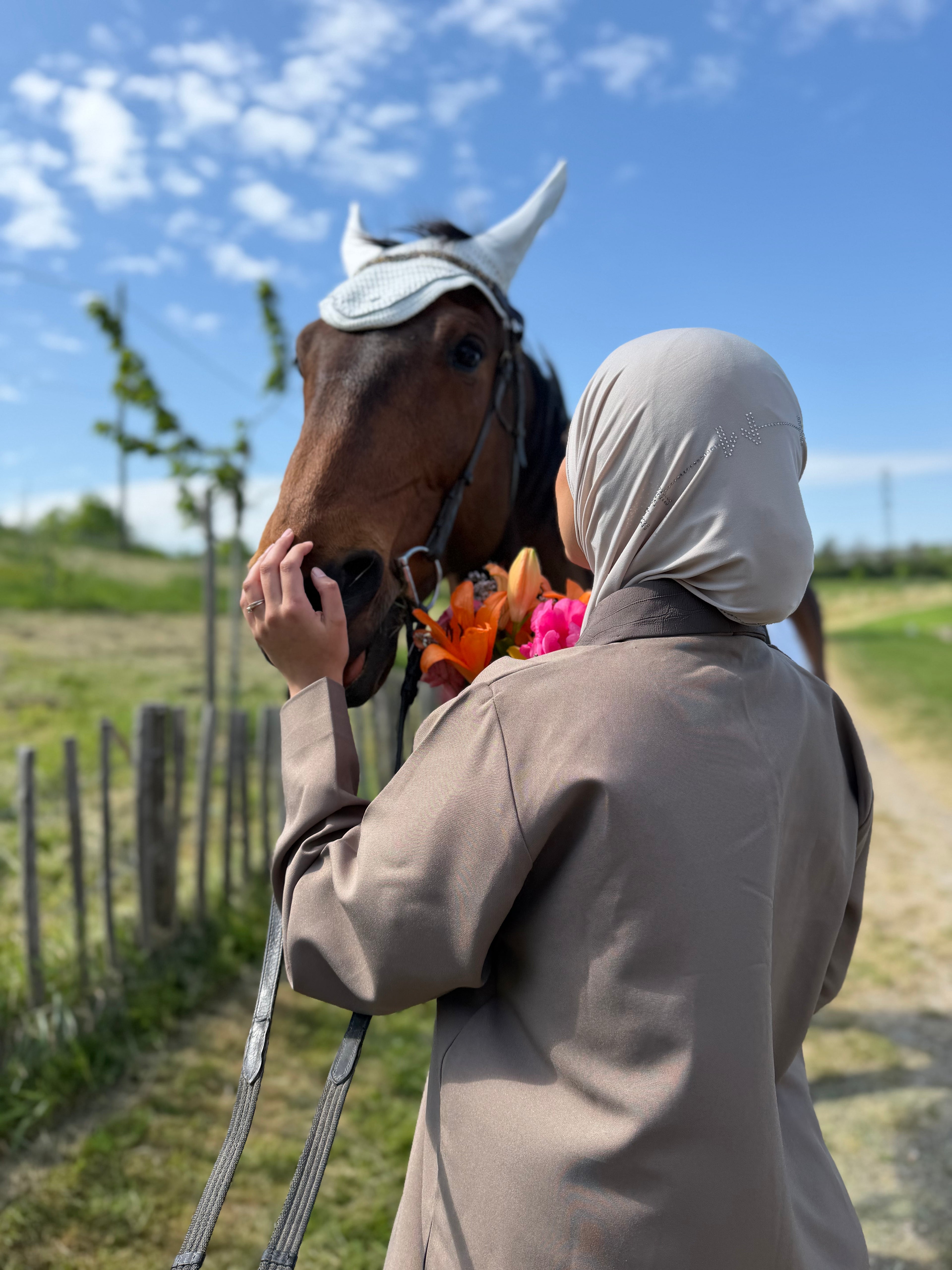 Abaya Nayla Taupe